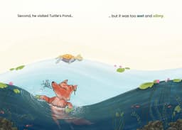 Red's new home visiting turtle