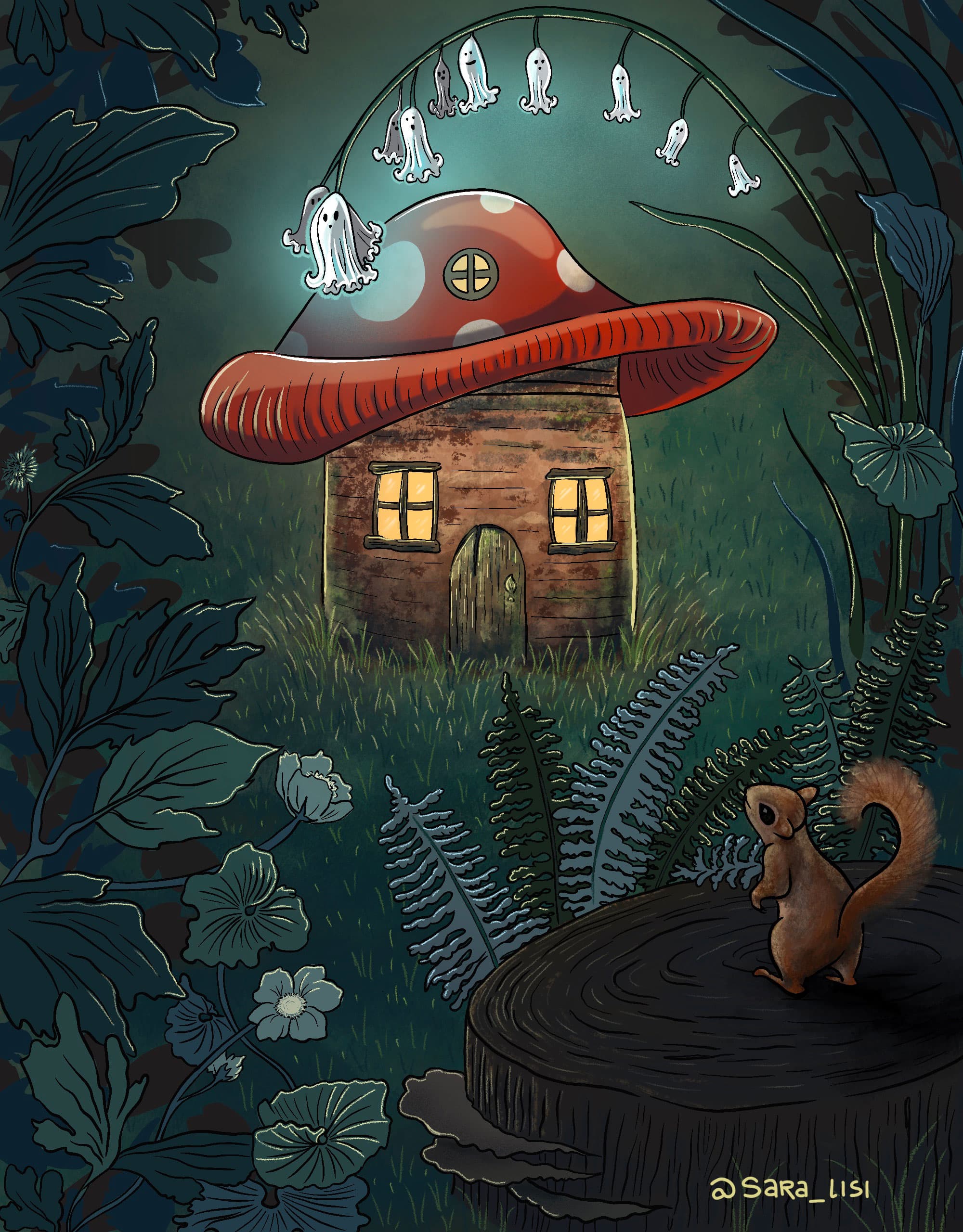 spooky cottage