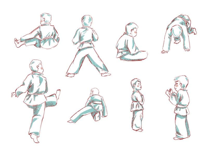 Tae Kwon Do Practice Study