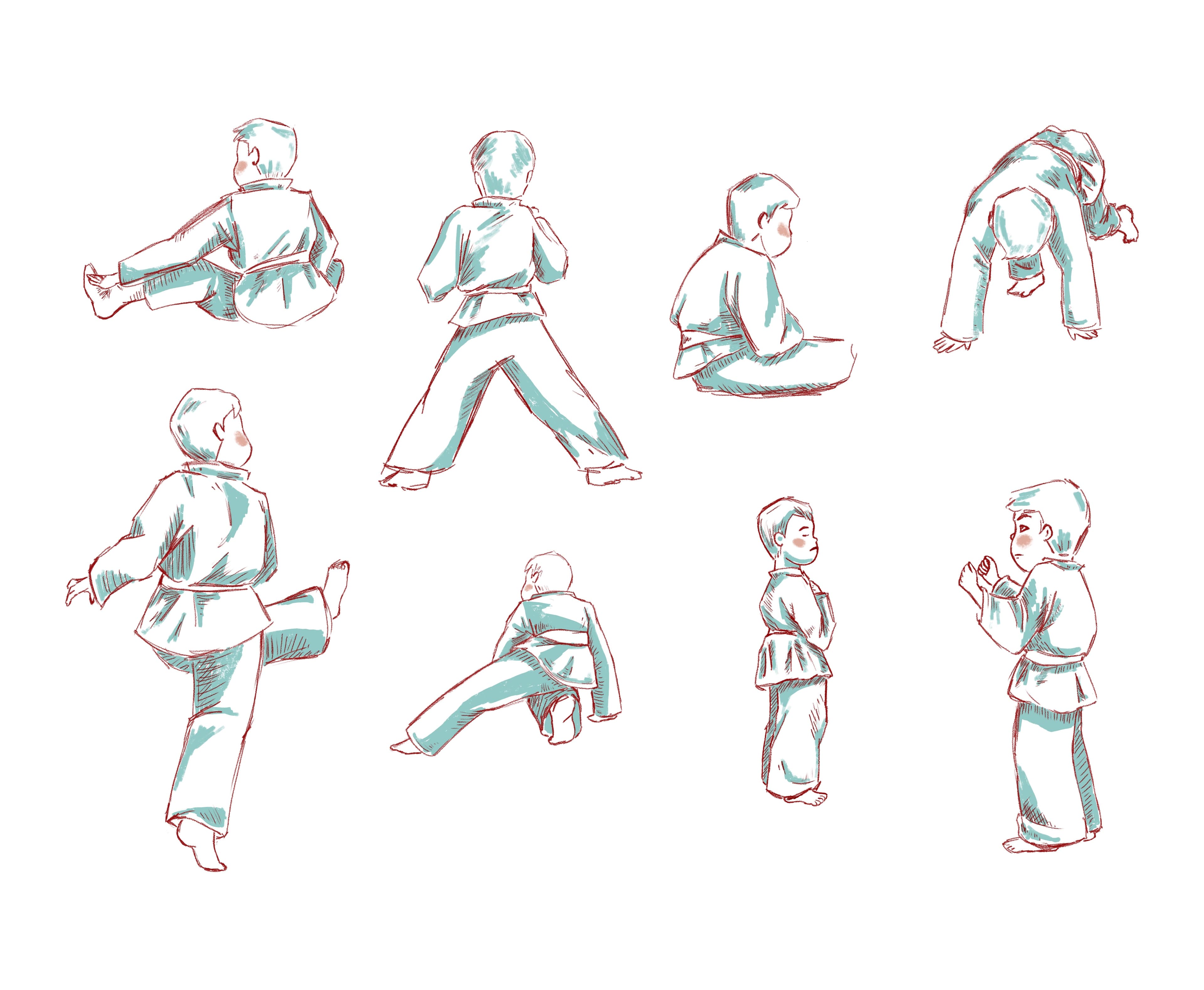 Tae Kwon Do Practice Study