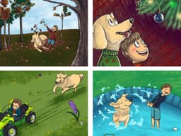 A boy and his dog - All seasons